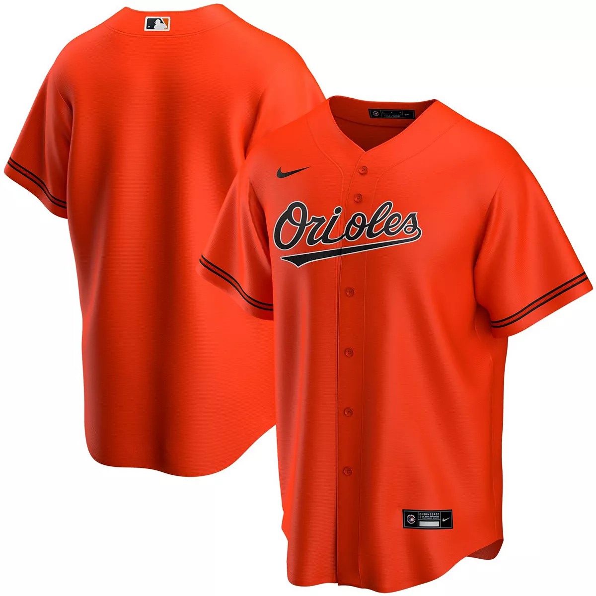 Baltimore Orioles Lilo & Stitch Jersey - Orange