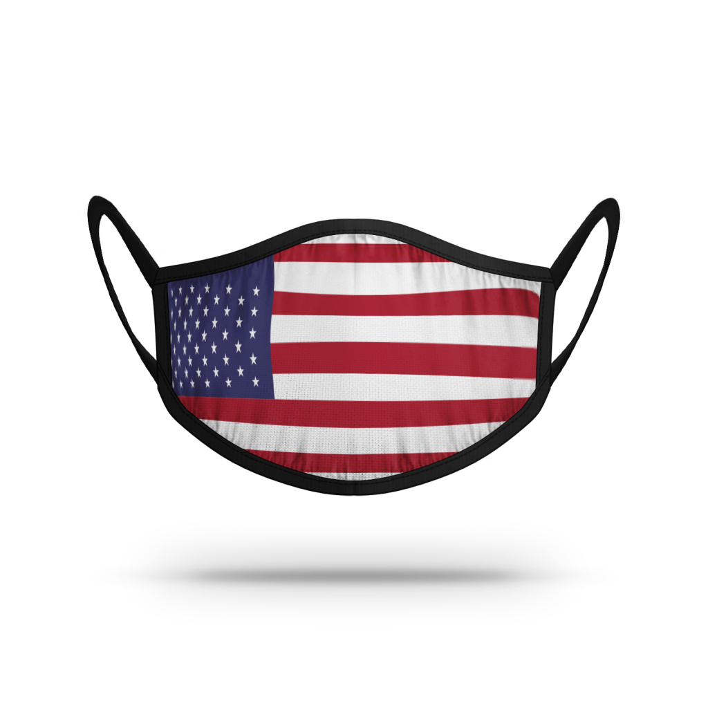 American Flag Ear Loop Face Mask | Baltimore Sports Store