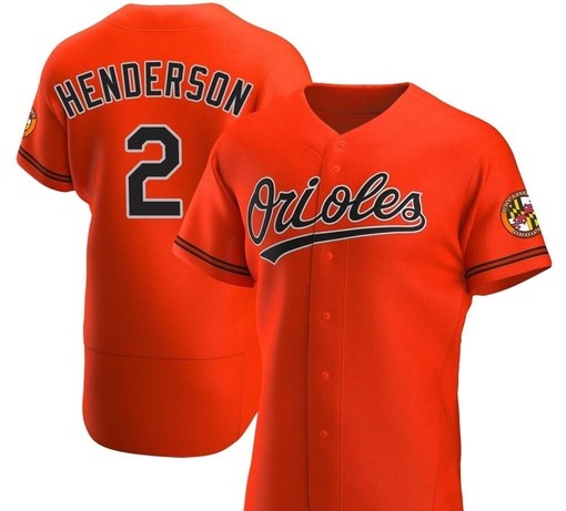 Baltimore Orioles Gunnar Henderson Ltd Orange Jersey | Baltimore Sports ...